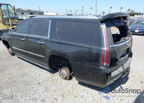 2016 Cadillac Escalade Esv Premium Collection z USA, uszkodzony, nr VIN 1GYS3JKJ5GR298508